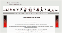 Desktop Screenshot of dance-centre.com