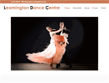 Tablet Screenshot of dance-centre.co.uk